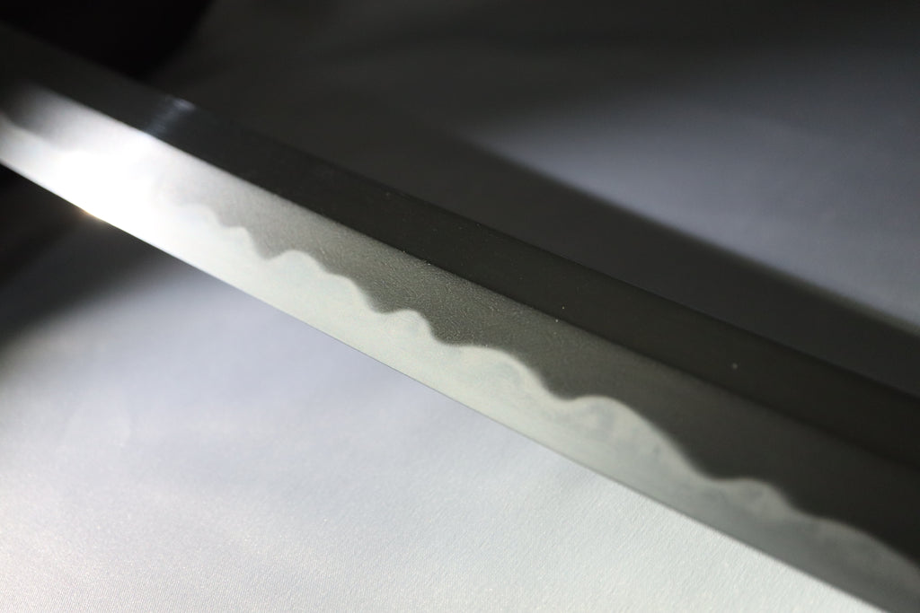 Mumei Omiya katana with double Shirasaya NBTHK Tokubetsu Hozon 73cm Nagasa Bonji Nanbokucho period (14th century) (ON HOLD)