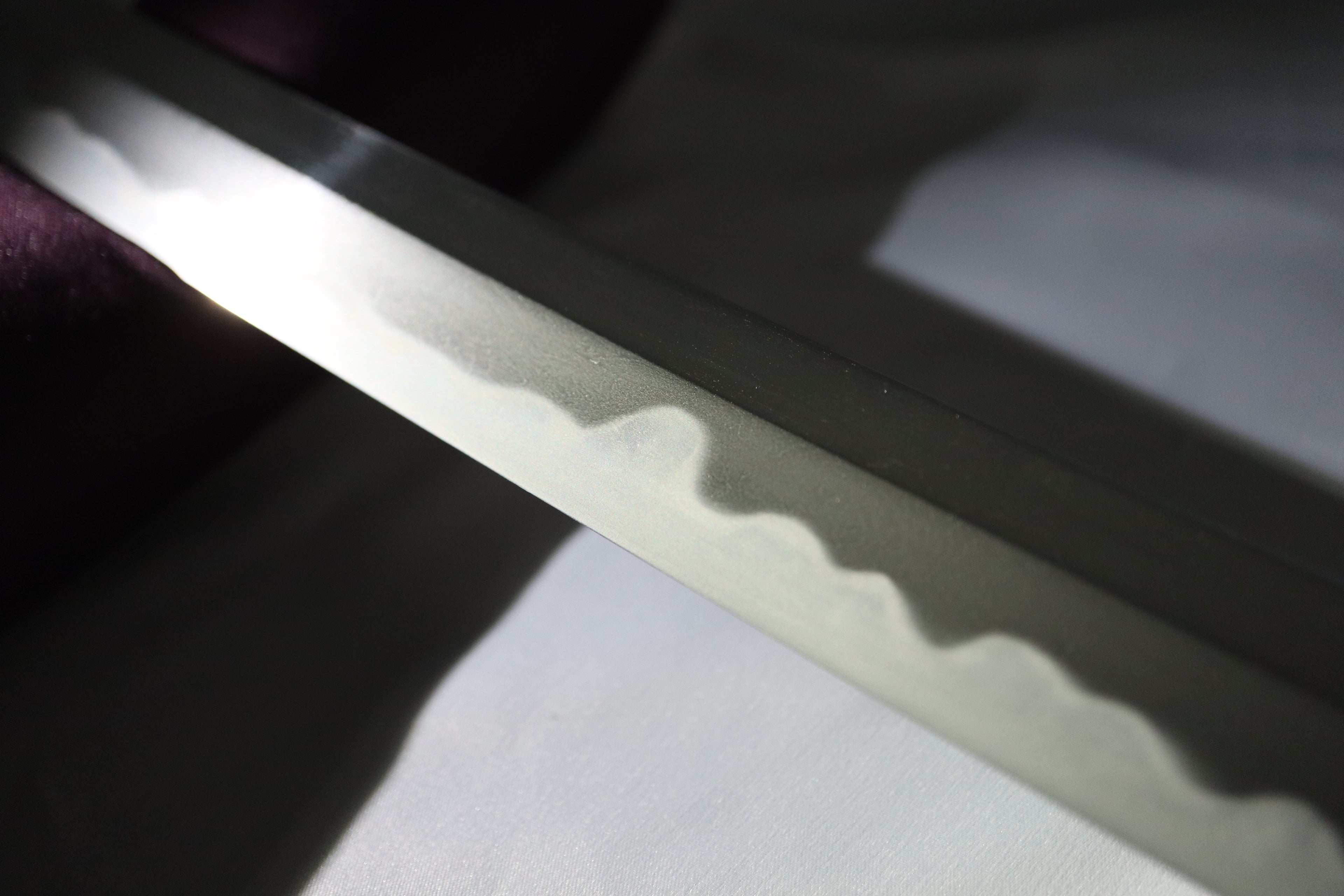 Mumei Omiya katana with double Shirasaya NBTHK Tokubetsu Hozon 73cm Nagasa Bonji Nanbokucho period (14th century) (ON HOLD)