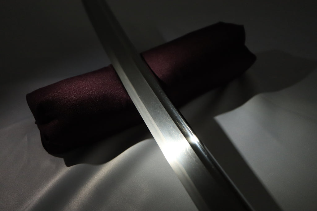 Mumei Uda Kunimune Katana with Koshirae and Shirasaya with Hon'ami origami and NBTHK Tokubetsu Hozon Early Muromachi period (1394–1428AD)