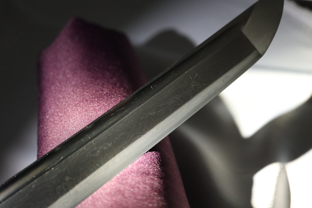 Mumei Uda Kunimune Katana with Koshirae and Shirasaya with Hon'ami origami and NBTHK Tokubetsu Hozon Early Muromachi period (1394–1428AD)
