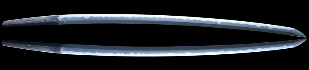 Mumei Omiya katana with double Shirasaya NBTHK Tokubetsu Hozon 73cm Nagasa Bonji Nanbokucho period (14th century) (ON HOLD)